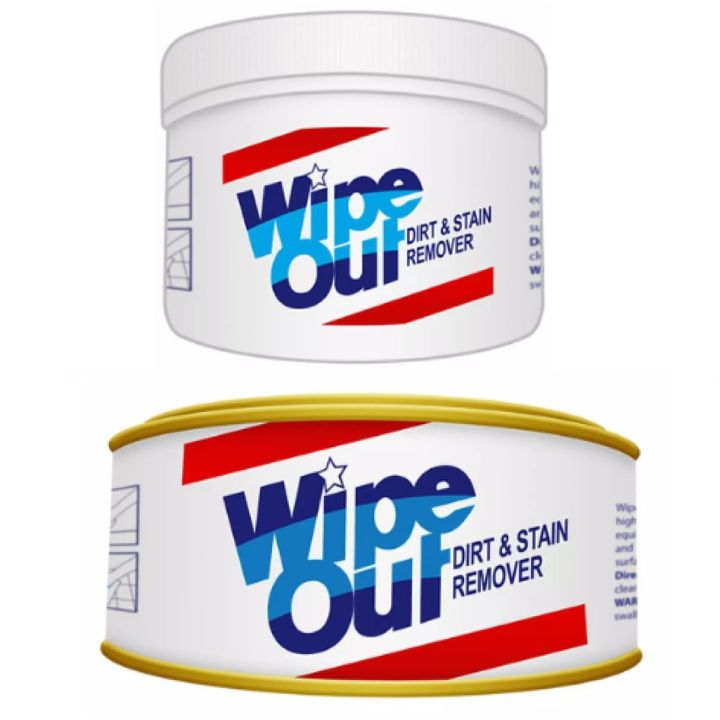 Wipe Out Dirt & Stain Remover 145g or 250g Wipeout Cleaning Cream Clean ...