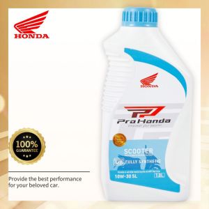 100% Genuine Honda Pro Honda 10W-30 SL MB Fully Synthetic Scooter Oil 1L 800ML
