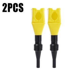 2PCS Car Telescopic Refueling Funnel Portable Foldable Car Motorcycles Engine Oil Gasoline Filter Transfer Funnels Tools