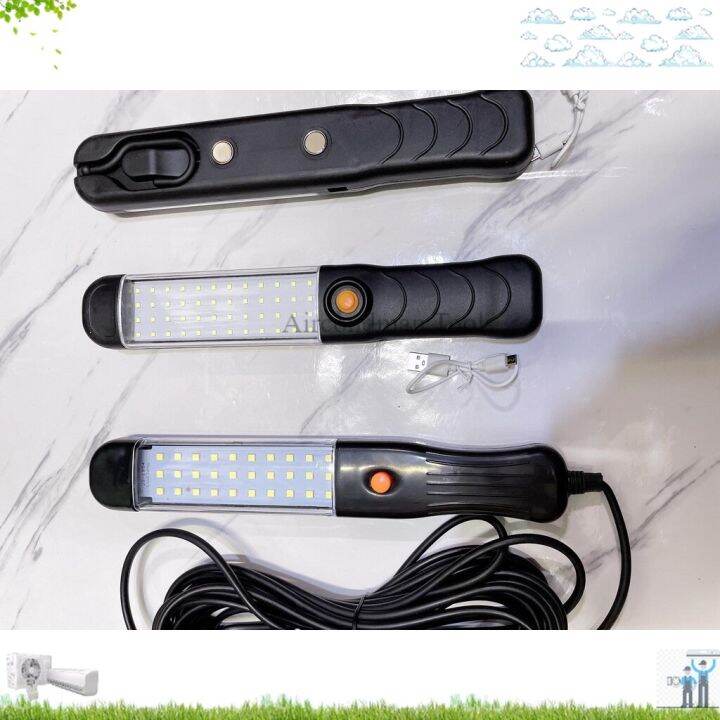 (Aircond Tool) chargeable / wired lighting Portable led working man ...