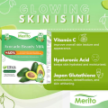 Merito Collagen Avocado Milk Beauty Drink Effective Slimming Whitening UV Protection No 1 Japan. 