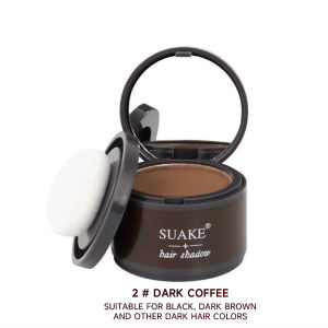 SUAKE Hair Shadow Powder Quick Concealer Hairline Black Waterproof Hair Shadow Hair Line Modified Powde Concealer White Hair Colour Dye Hair Shadow