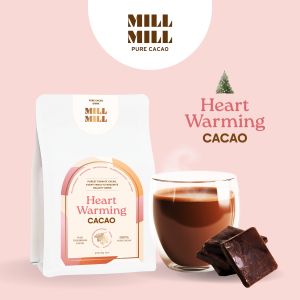 Mill Mill Pure Cacao คาเคาบริสุทธิ์ 100% โกโก้ ชงดื่ม คาเคา คีโต Purest form of cacao  Daddys Antique Bakery แพ็ค15ชิ้น