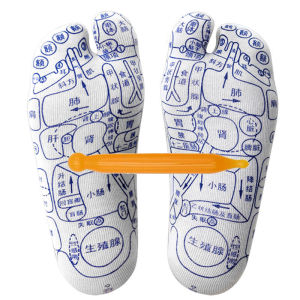 脚底穴位按摩袜图解经络保健养生袜子精准反射图足底足部脚部男女Foot Massage Socks Diagram Meridian Health Socks Precise Reflection Diagram Foot Foot Massage Socks Male Female