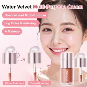 Multi-use foundation cream Blush lipstick and eyeshadow 3-in-1 Pure Desire Single-color brightening blush Silicone applicator