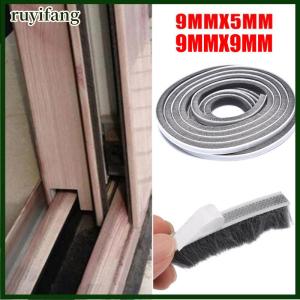 ruyifang 5เมตรกรอบประตูหน้าต่างแปรงซีลสภาพอากาศแถบกองระบายความร้อนไม่รวม