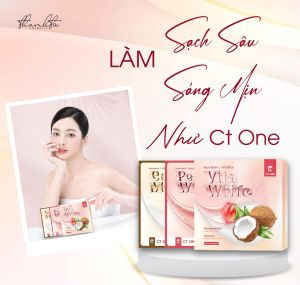 NẠ TẮM TRẮNG FACE VITA WHITE - NẠ TẮM TRẮNG THANH TÔ ( CHÍNH HÃNG)