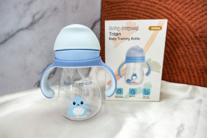 BABYOUYANG SIPPY CUP STRAW CUP BAHAN TRITAN 240ML BOTOL MINUM SEDOTAN ANAK BAYI BOTOL MINUM BAYI SIPPY CUP