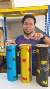 3M Sound Proof Car Soundproofing 46cm X 5M per roll Insulation Heat Soundproof Kereta Myvi Axia Alza sound proof 隔音棉汽车Mild and effective