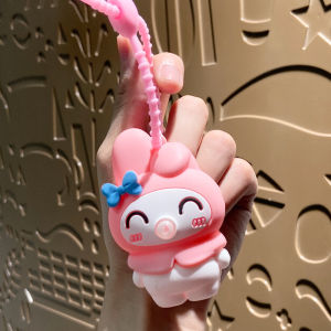 Creative Sanrio Bubble Squeezing Joyful Keychain Bag Pendant Cute Car Keychain Pendant Small Gift