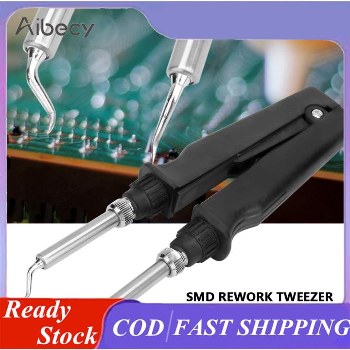 Aibecy Domary SMD Rework Station 220V 60W Desoldering Soldering Tweezer ...