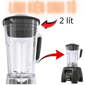 Bộ cối ca ly xay sinh tố công nghiệp Seoul bằng nhựa pc cực dầy 2 lít dao inox 304 6 cánh nhông khóa dao mô tơ hàng chất lượng tốt giá mềm giao hàng miễn phí
