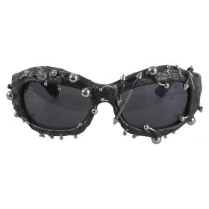 Phổ biến uv380 Kính râm bảo vệ phụ nữ người đàn ông unsiex Kính mát với đinh tán khung cho mặc hàng ngày hiphop Dance eyewears