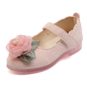 Sepatu Flat Pesta Anak Perempuan Anak Cewek Korean Girl Fashion Low Heel Party Slip On (ZH-SS208)