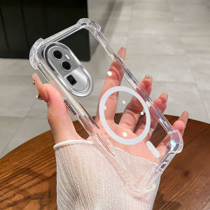 [ Shockproof ]Case For OPPO Reno 10 PRO Phone Case 2025 New Magnetic design aesthetic Case SZ15