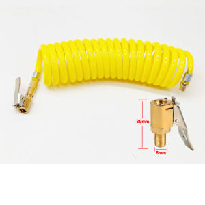 Đầu kẹp van bơm lốp bánh xe 8mm (ren ngoài) bằng đồng đầu nối vòi lốp Xe Hơi Xe Máy Đầu kẹp van bơm lốp bánh xe hơi xe tải