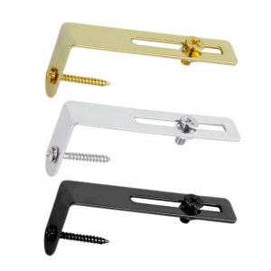 Guitar Điện Tấm bảo vệ khung kim loại Pickguard Giá đỡ lắp đặt cho guitar với đai ốc vít vàng/bạc/đen