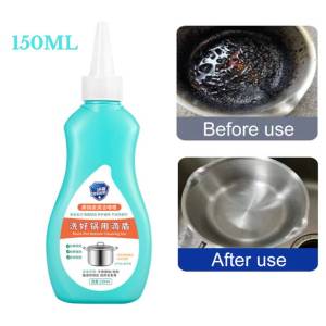 150ML Pot Bottom Black Scale Cleaner Stainless Steel Cleaner Kitchen Degreaser and Degreaser