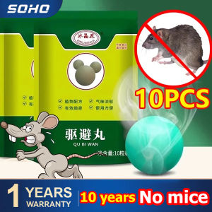 SOHO 10PCS Mouse Repellent Mothballs Non-Toxic Powerful Mothball For big Mouse Rats Cockroach Insect Repellent Insect Rat Killer