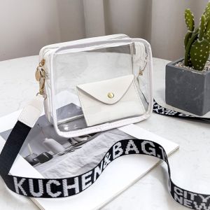 DADOMYD Handbag Crossbody Bags with Small Phone Bags PVC Small Square Bag Fashion Shoulder Bag Women