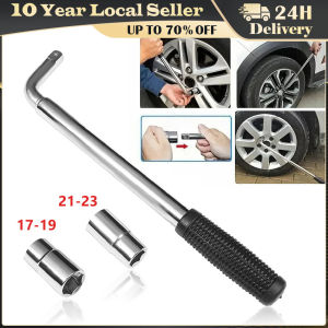 Telescoping Lug Wrench Spanner Lug Wheel Wrench with Sockets Wrench Car Repair Tools 17/19 21/23mm