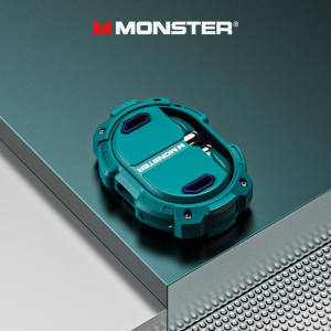 Monster XKT10 PRO Wireless Bluetooth 5.3 Earphone Stereo Sound IP54 Waterproof Large Capacity Battery HD Call With Mic