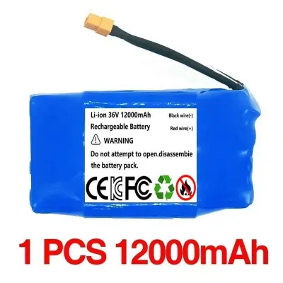 36V 12ah 10s2p Rechargeable Lithium-Ion BatteryFor Electric Self-Balancing ScooterMonocycle HoverBoard