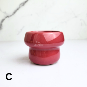 The Leaferie Liv plant pots small Ceramic flowerpot flowerpots flower pot planter planters