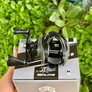 Máy Ngang Câu Cá DC Falcon S6  dòng sản phẩm cấu hình cao cấp  Vòng tua : 7:1:1  Bạc đạn : 7+1 Max drag : 8kg