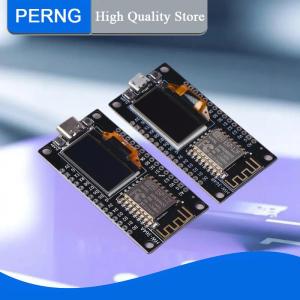 [PERNG] Tehe ESP8266 Development Board Integrates 0.96 Inch OLED Display With Protector CaseCH340ESP12E WiFi Wireless Module TypeC