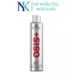KEO XỊT GIỮ NẾP CỨNG SCHWARZKOPF OSIS+ FREEZE 300ML