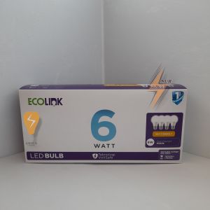 Lampu Bohlam Ecolink 3 Free 1 LED Bulb Multipack 6 8 10 12 Watt Putih RUANGAN INDOOR OUTDOOR