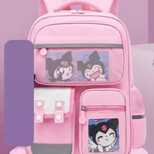 Boys and girls burden-reducing primary school backpack 3-6 grades Sanrio Kuromi children backpack