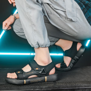 【JAPSOM】Sendal pria casual sandal pria sendal pria slop sendal korea sandal sandal pria dewasa sepatu slip on pria sandal pria sandal murah sandal gunung Terbaru 2023 sendal pria kekinian Ukuran 39-42