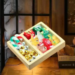 YAFEN 1 Set Mini Hanging Tree Model Dollhouse Colourful Candy Christmas Gift Box Miniatures Holiday Decoration Doll Accessories