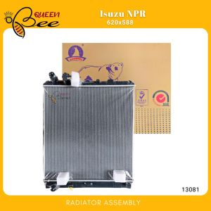 QUEENBEE 13081 Isuzu NPR Radiator Assembly M/T PA620x588x36mm 2ROWS (Polar)