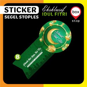 Stiker Label  Sticker Toples  Stiker Lebaran Idul Fitri  Hampers - (50 pcs)