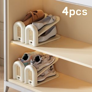 Cabinet Storage Rack Living Room Household Shoe Holder Rattan Shoe Cabinet Shoe Storage