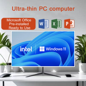 Complete PC Setup Ready! Powerful Intel Core i5 All-in-One with Windows 11 & Office | Space-Saving Design No Hassle | Get Started Today for Home or Office