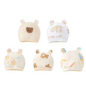 Dễ Thương Mùa Xuân trẻ sơ sinh bệnh viện Beanie trẻ sơ sinh cô gái mũ Bông tolddler cậu bé mềm đơn lớp mũ mũ thoải mái
