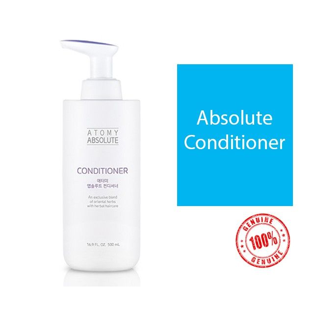 [PREVENT HAIR LOSS/HELPS HAIR GROWTH/HEALTHY SCALP] ATOMY ABSOLUTE CONDITIONER (500ML) Lazada