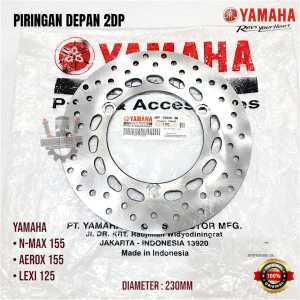Piringan Depan Yamaha NMax 155 Aerox 155 Lexi 125 Original Cakram Depan 2DP NMax Aerox Lexi