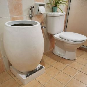 Tempayan TP1 Flat Fiberglass White Tangki Simpanan Air Bathtub Tong Mandi Bekas Kolah Air Bilik Air Tandas Water Tub