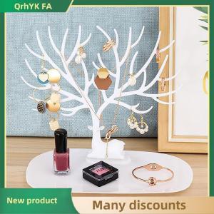 🔔🔔🔔QA Little Deer Earrings Necklace Ring Pendant Bracelet Jewelry Display Stand Tray Tree Storage Racks Organizer Holder