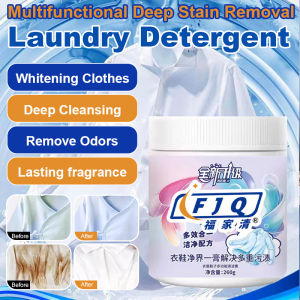 【Instant Stain Removal】Multifunctional Deep Stain Removal Laundry Cream Oil Stain Laundry Gel Deep Cleaning Laundry Cream Cloth Brightening Cream White Revival Laundry Cream