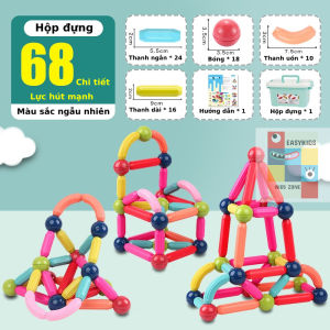 Nam châm xếp hình đồchơi xếp hình giúp trẻ phát triển trí tuệ