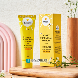 Paket Lengkap Beeme Nourishing Balm + Honey Sunscreen Spf 50 + Natural Soap 3 In 1 Original