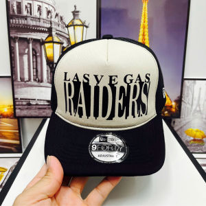 Mũ Lưỡi Trai Lưới In Logo RAIDERS Phù Hợp Cho Cả Nam Và Nữ.