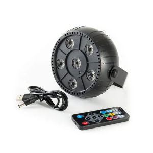 KAIY 6 LED Par Light Mini RGB Disco Light Stage Lighting Sound Activated Wash Effect Party Light