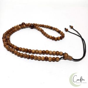 Tasbih Stigi Asli Variasi Ukuran 6 mm 8 mm Tasbih Kayu Bertuah Setigi Asli Isi 99  Butir Murah Original